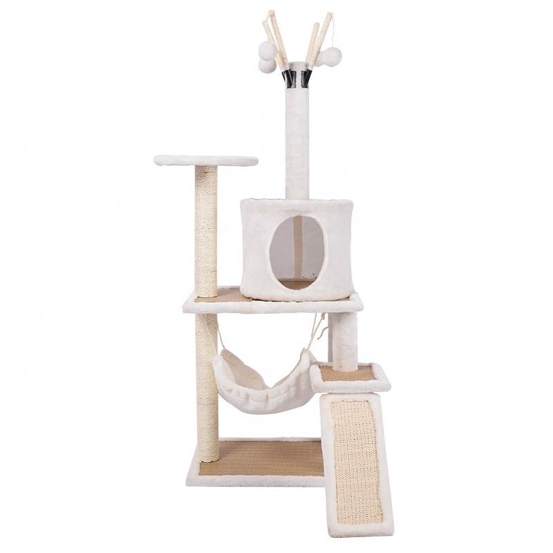 Wholesale high quality cat tree wall wood tall/outdoor cat tree