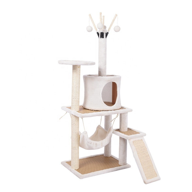 Wholesale high quality cat tree wall wood tall/outdoor cat tree