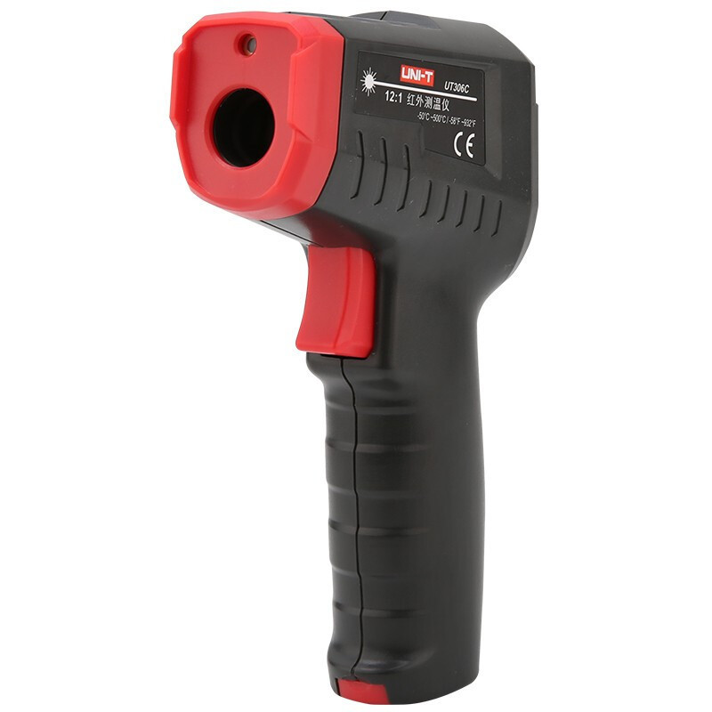 UNI-T Digital Thermometer UT306C Non-contact industrial Infrared Laser Temperature Meter Temperature Gun Tester-50-500