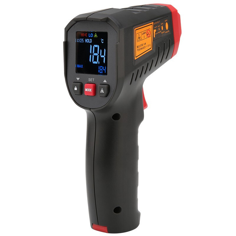 UNI-T Digital Thermometer UT306C Non-contact industrial Infrared Laser Temperature Meter Temperature Gun Tester-50-500