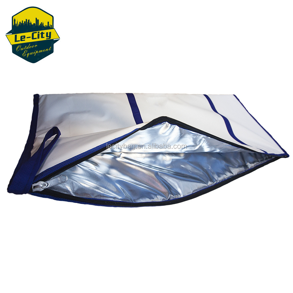 Heavy duty PVC customized large boat waterproof sling dry ice keep fresh insulated fishing cooler bag