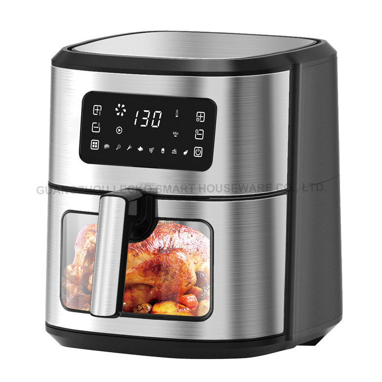 Electric Kitchen Appliance 6.5l Digital Air Fryer Freidora De Aire Hot Product Wholesale Manufacturing Healthy Smart Air Fryers