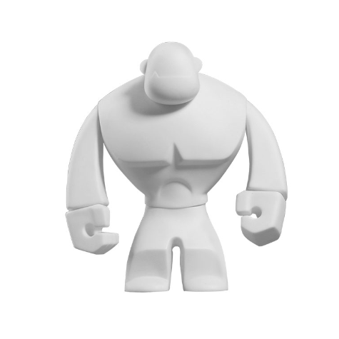 Customized 2022 PVC DIY blank white Kawaii vinyl figure toys 9 inches drawing figures DIY paint action figure toys for toy fan