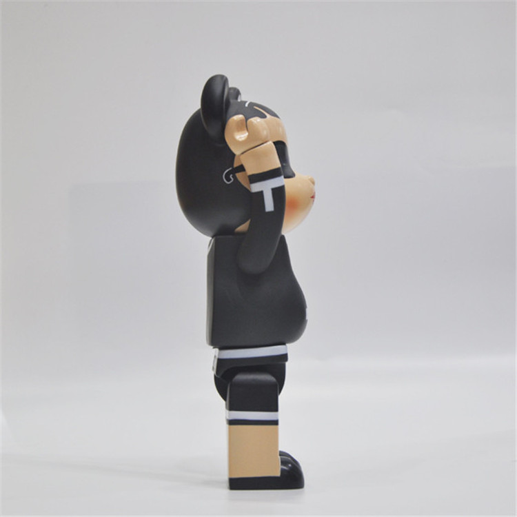 Hot sale OEM ODM custom made plastic action figure 28cm PVC toy Bearbrick 400%