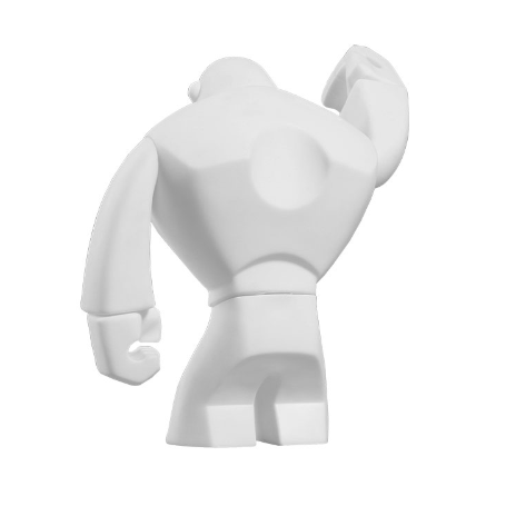 Customized 2022 PVC DIY blank white Kawaii vinyl figure toys 9 inches drawing figures DIY paint action figure toys for toy fan