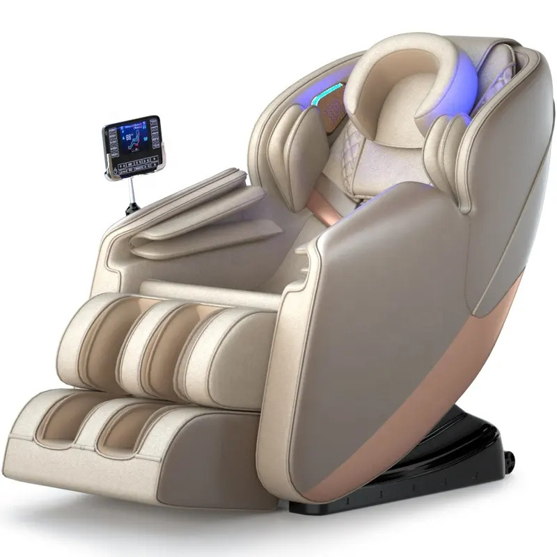 2023 Ai Music Luxury Shiatsu Massage Chair Foot Spa Full Body 8d Zero Gravity Air Pressure Best Quality Chair Massage