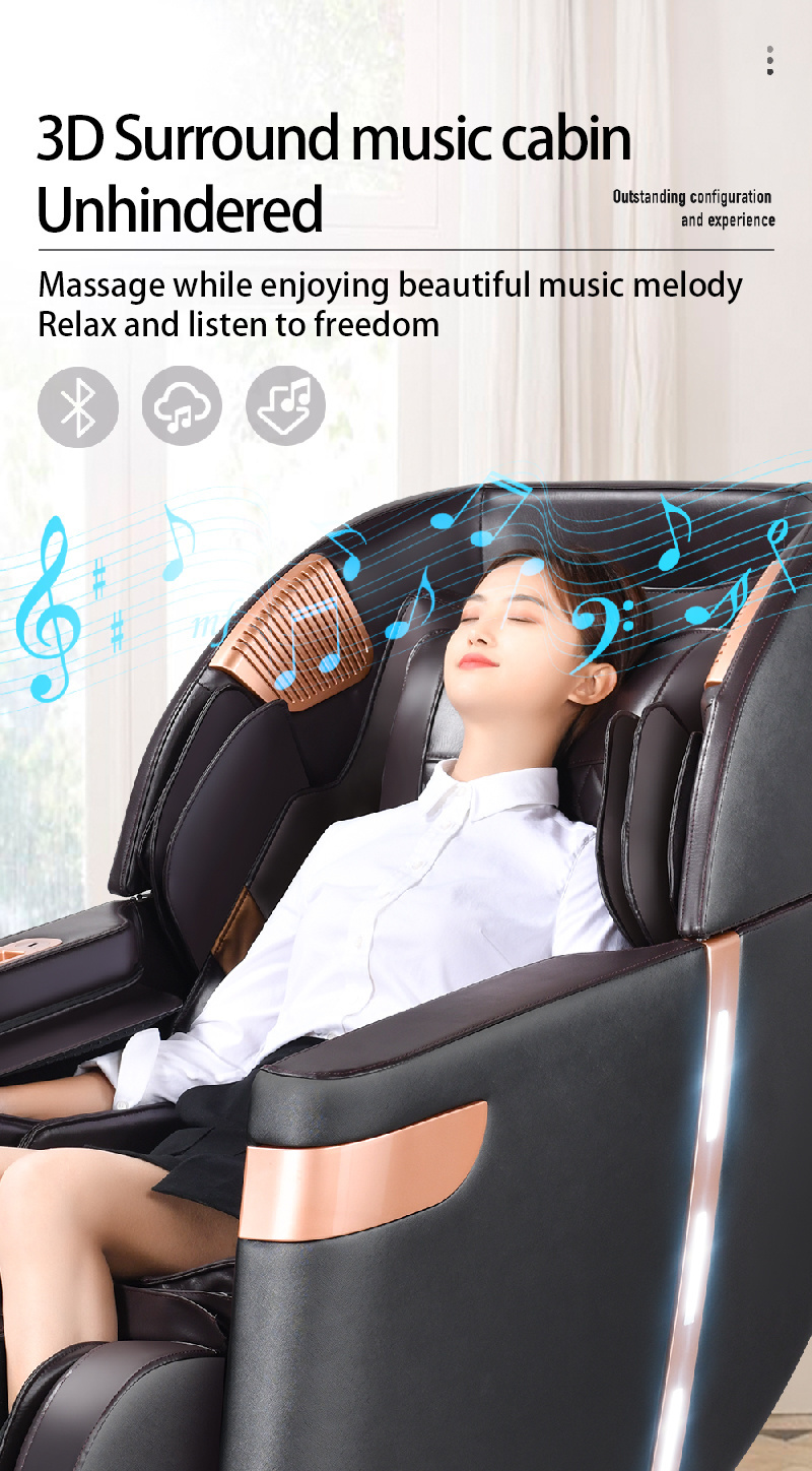 2023 Massage Products 3d Massage Game Chair Sl Track Luxury Full Body Smart Chairs Electric Zero Gravity Foot Massage Sofa