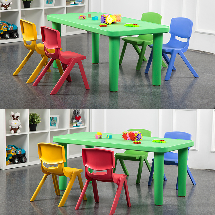 Wholesale cheap Portable Saving Space Collapsible Waterproof Safety Folding Kids Table and Chair Set Furniture Sets