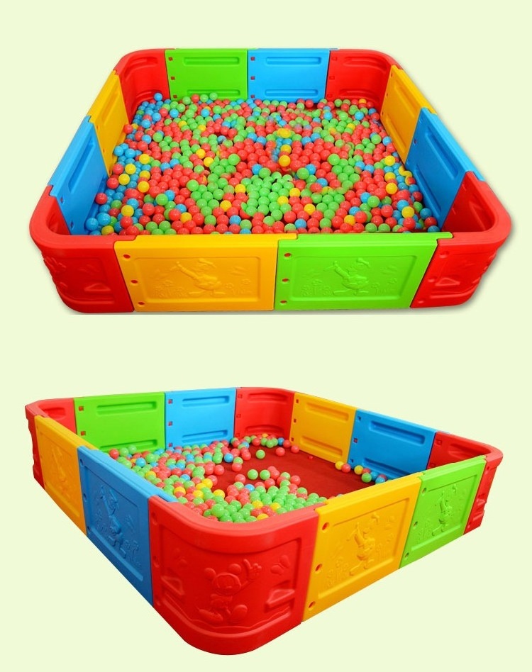 Best Large 5ft 6ft ball pit soft play rental kids white ball pit with stairs slide outdoor soft play ball pit