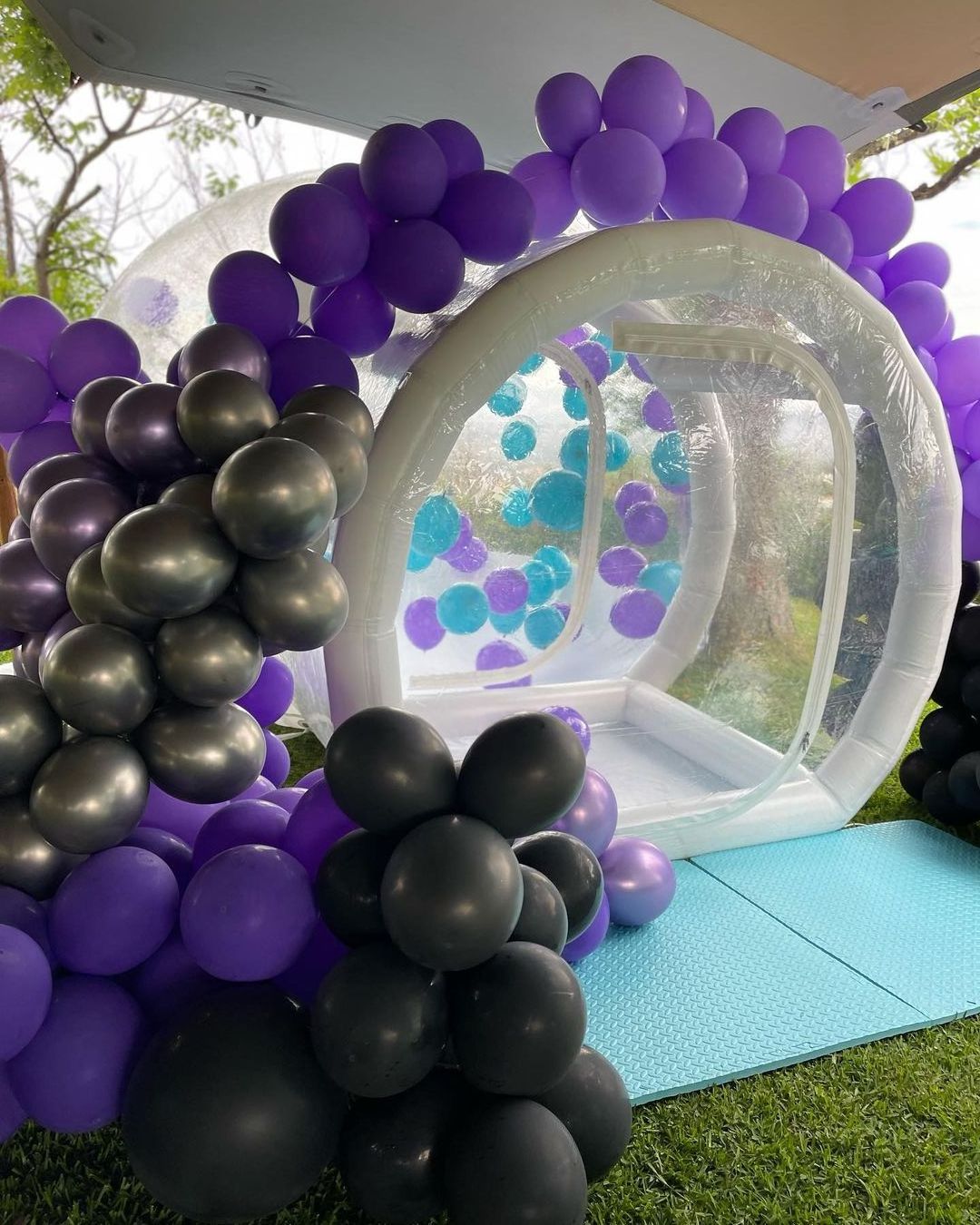 Fun House Giant Clear Inflatable Crystal Igloo Dome Bubble Tent Transparent Inflatable Bubble Balloons House