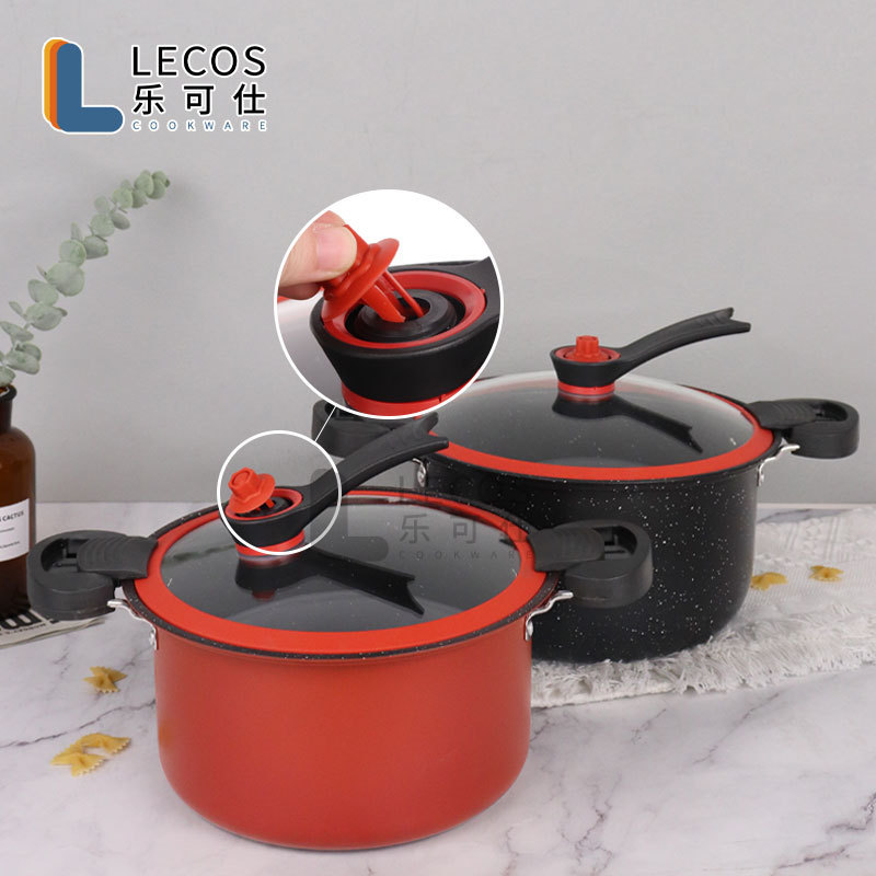 Micropressure pan soup pot With Steamer Cookware Sets Non-stick Cookware Induction Casserole Stock Pot Micro Pressure Cookers