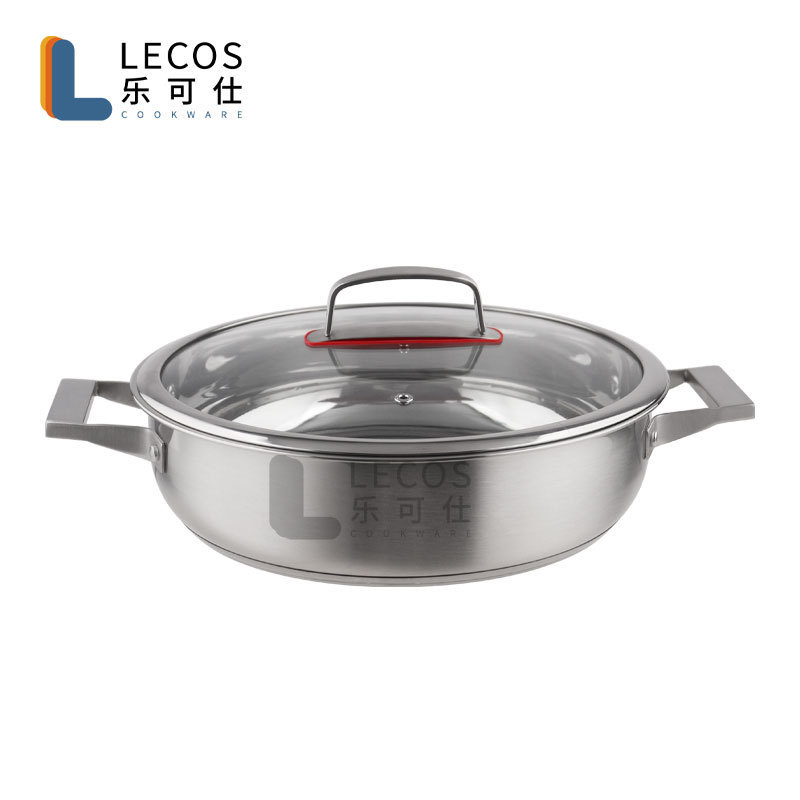 Brand New Stainless Steel Soup Pot Induction Hot Pot Casserole