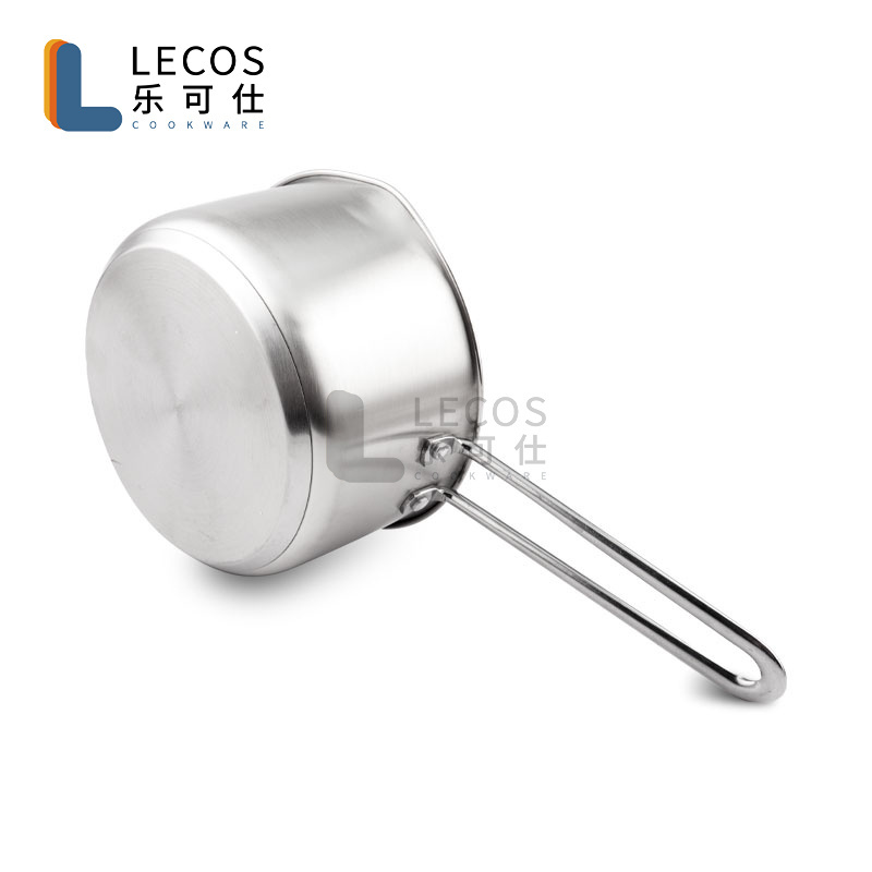 Induction Multipurpose Nonstick Sauce Pan Small Soup Pot Milk Pan with Glass Strainer Lid and Pour Spouts