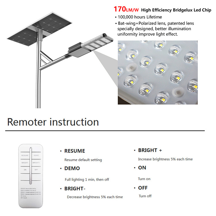 Professional traffic 30watts 100w hybrid solar sensor powered led strip street lights