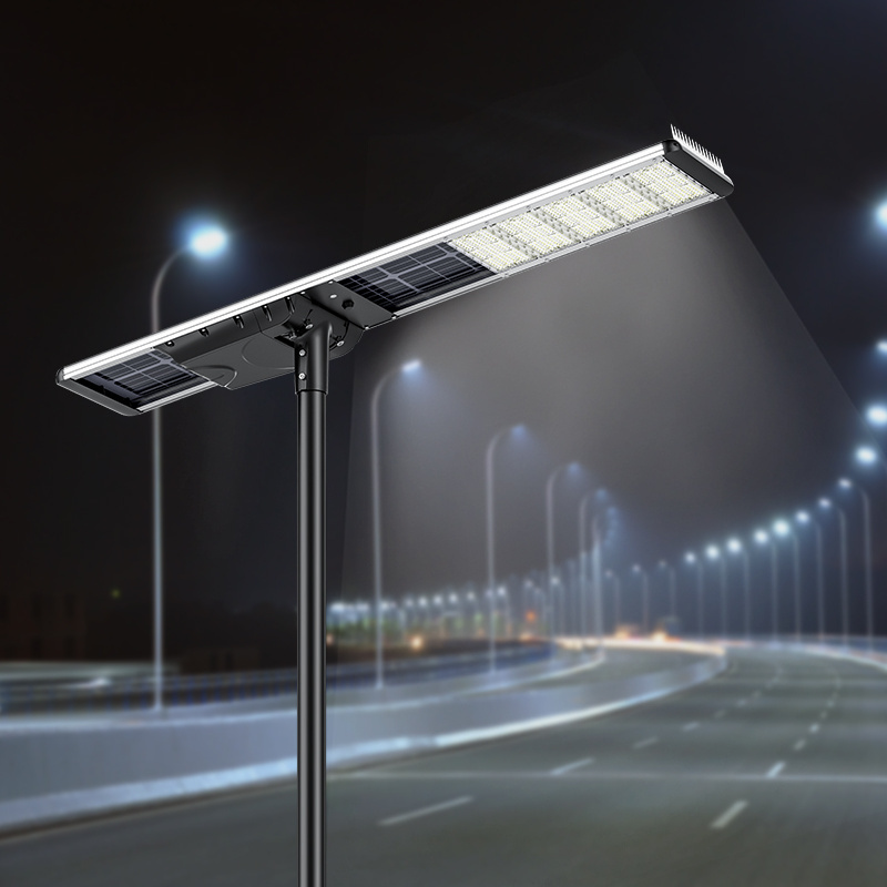 Lecuso 2024 New Outdoor Waterproof 30W 60W 80W 100W 120W 150W Integrated All in One Solar LED Street Light