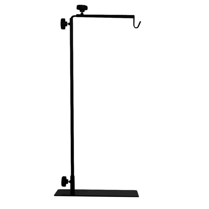 Adjustable Height Lamp Stand Snake Heat Floor Metal Reptile Tank Accessory Portable Reptile Heat Lamp Stand Adjustable Lamp Rack