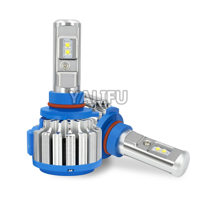 Car T1 LED HeadlightH4 H7 Hi/LO Beam LED Headlight Bulb H1 H3 H8 H9 H11 9005/HB3 9006/HB4 Car Fog Light 80W 16000LM