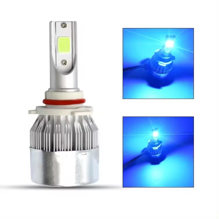 super bright near and far Car led headlights h7h1h4 36W C6 ice blue light 9005 light bulb led headlight for car