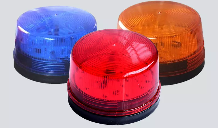 Red Strobe Light LED Lights 12V/24V LED Warning Safety Flashing Emergency Beacon Lights