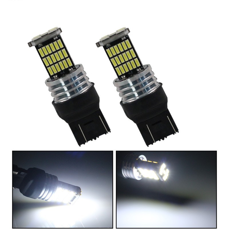 Car Led Bulb 45SMD 1156 BA15S BAU15S T20 7440 Auto Signal Light