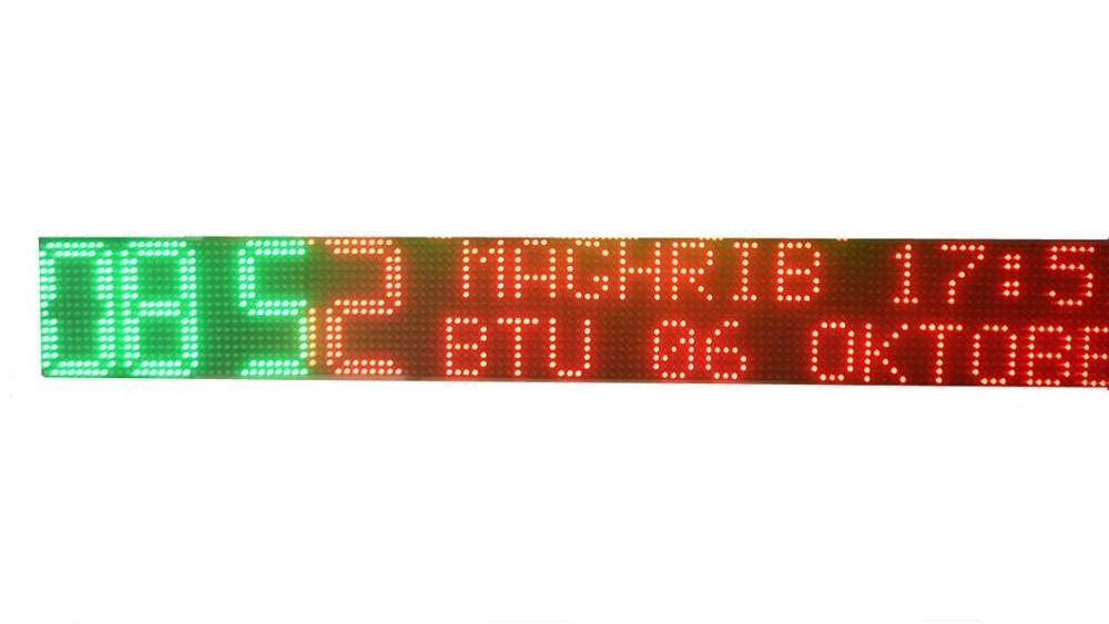 flexible led screen soft led display led ticker display used in store module wholesale factory