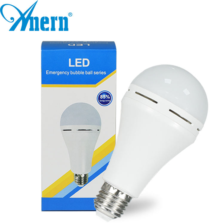 Beautiful design 7w led lamp rechargeable led emergency light bulb