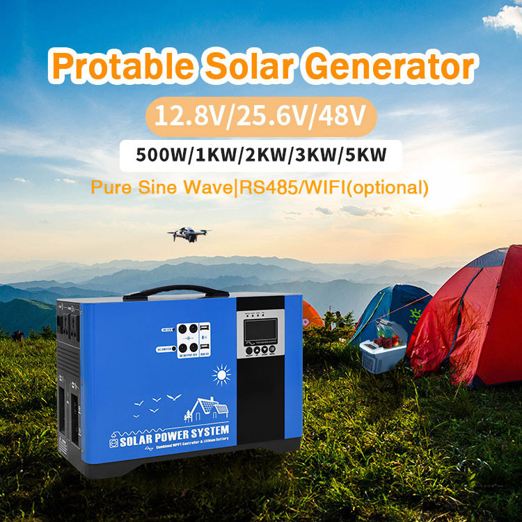 Anern 2000w 3000w 5000w commercial solar generator