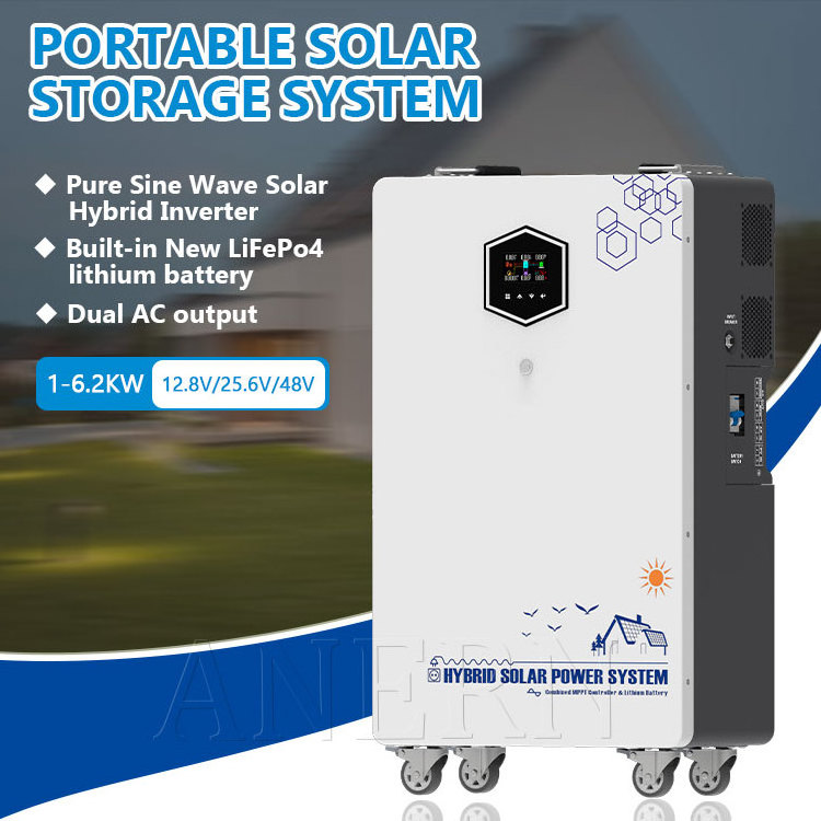 Portable 1000w 2000w 3000w 5000w solar generator system home light set kit