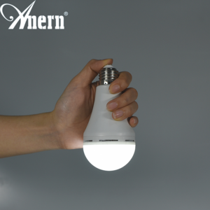 Beautiful design 7w led lamp rechargeable led emergency light bulb