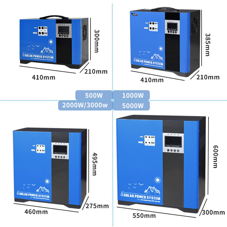 Anern 2000w 3000w 5000w commercial solar generator