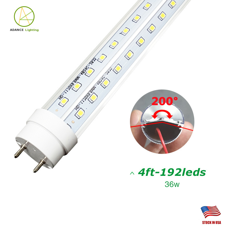 Advance lighting G13 T8 Cooler Lighting AC 85-265V With All accessories V Shape Led Tube Light