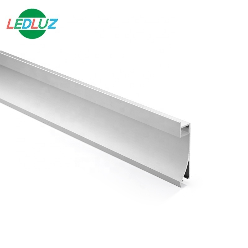 ALP023-R2 LED Skirting Lighting Aluminum Profile For Baseboard