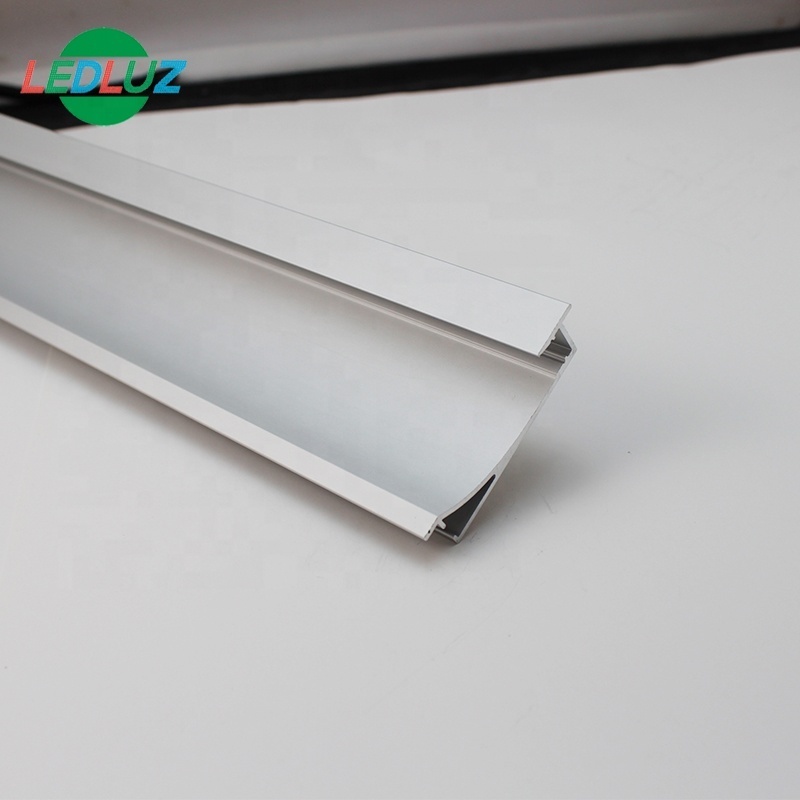 ALP023-R2 LED Skirting Lighting Aluminum Profile For Baseboard