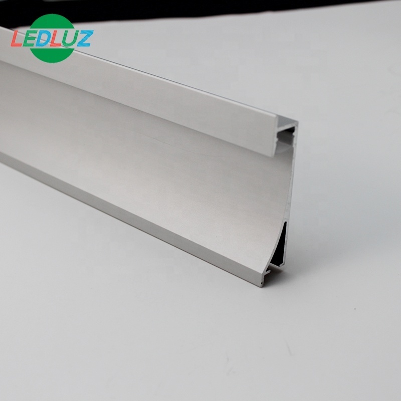 ALP023-R2 LED Skirting Lighting Aluminum Profile For Baseboard