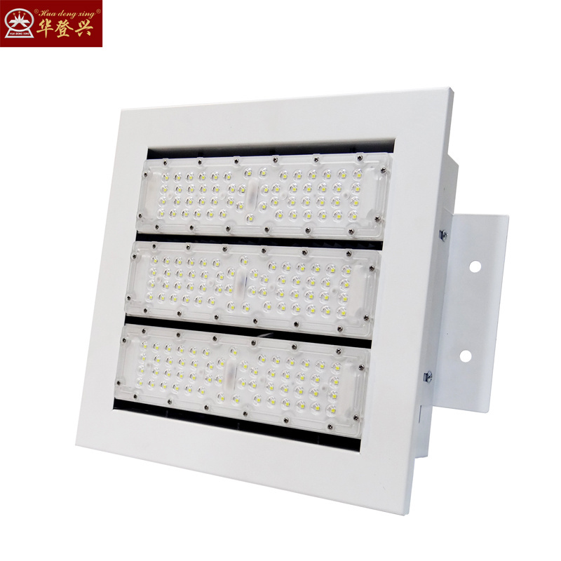 Shoe box die-cast aluminum service station modular led canopy light IP65 oil station lamp 100w 150w 200w