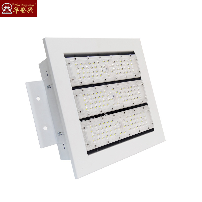 Shoe box die-cast aluminum service station modular led canopy light IP65 oil station lamp 100w 150w 200w