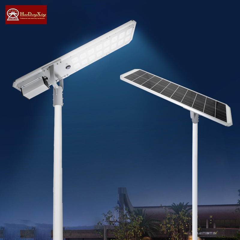 Energy Saving Waterproof COB Chip Motion Sensor 50W-150W All-in-One LED Solar Street Light for Outdoor Use