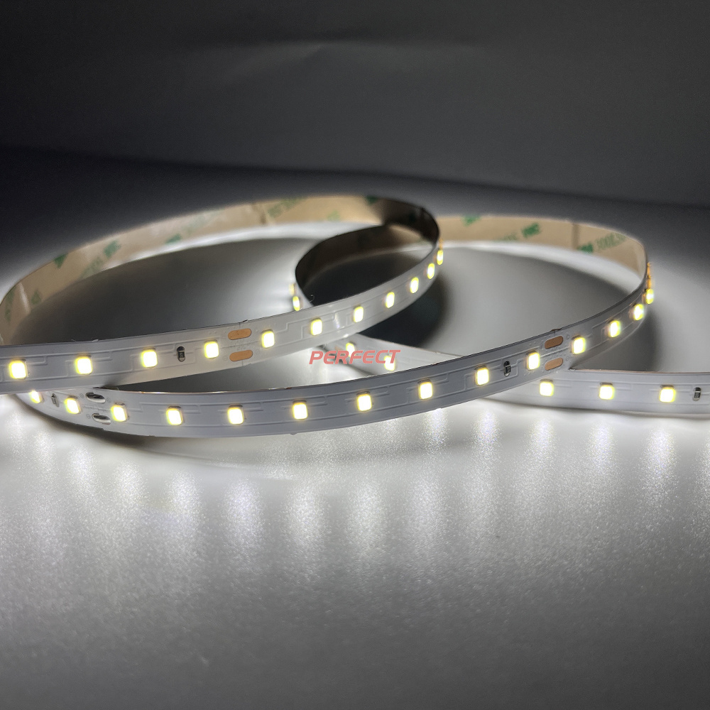 High Bright SMD2835 DC24V 160lm/w 6.5w/m Flexible Warm White 4000K 6500K Led 2835 Led Strip Light