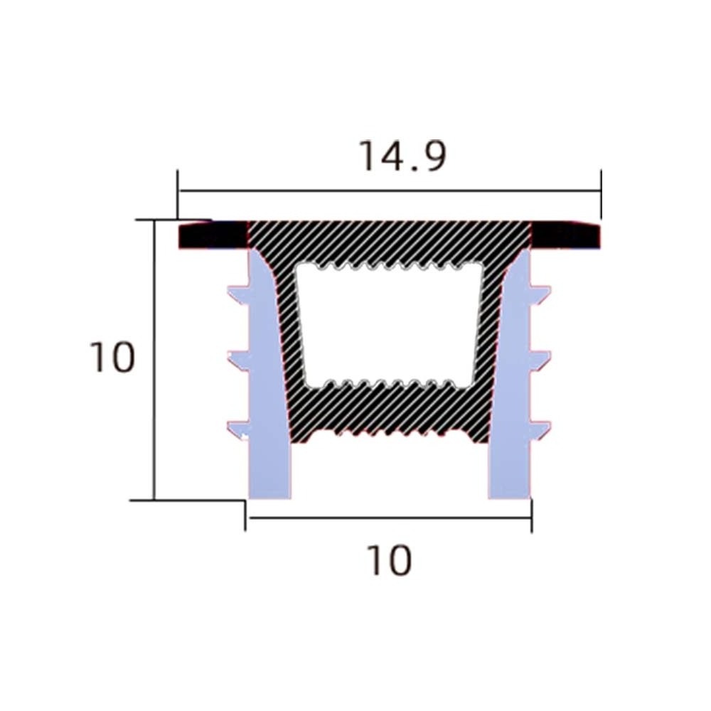 High quality PF-T1010 10x10mm Top bend Lighting Flexible Neon cover 100% Silicone Curved flexible Led Profile