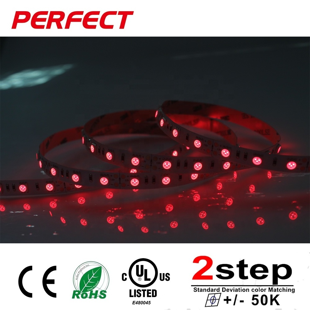 Customized  Red color 12V/24V SMD5050 2835  infrared flexible led strip 850nm 610nm  940nm ir led strip light