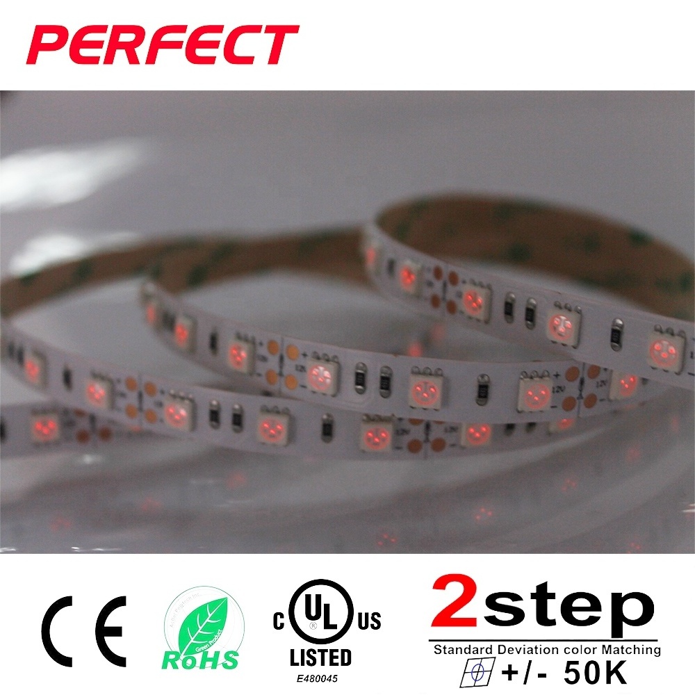 Customized  Red color 12V/24V SMD5050 2835  infrared flexible led strip 850nm 610nm  940nm ir led strip light