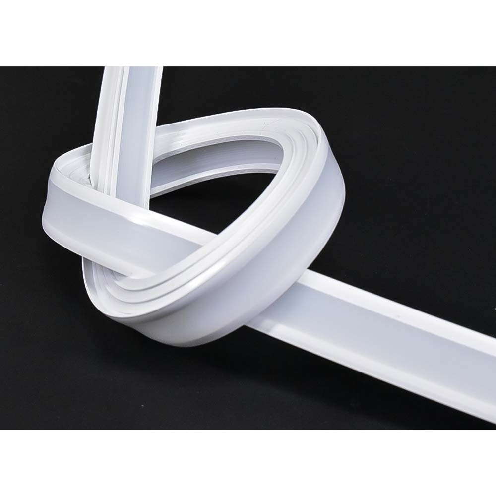 High quality PF-T1010 10x10mm Top bend Lighting Flexible Neon cover 100% Silicone Curved flexible Led Profile