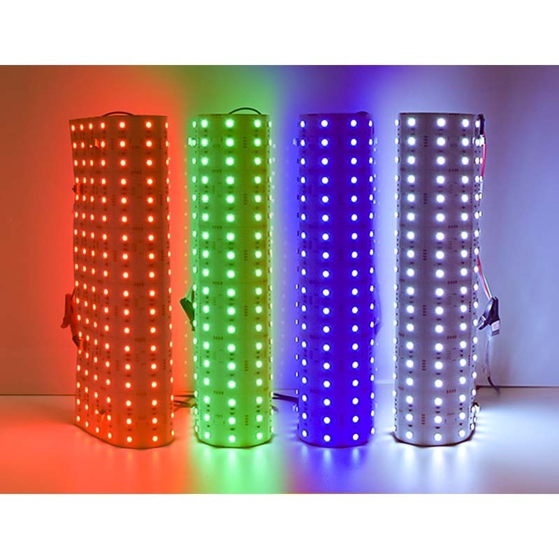 Perfect New Star Cuttable Board Backlight Led Flexible Panel 300*300mm Smd5050 Rgb 24v Flexible Custom Shape Led Sheet