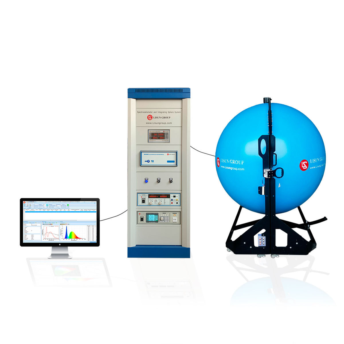 Integrating Sphere - Cled lumens testing machine-High Precision Spectroradiometer led testing equipment