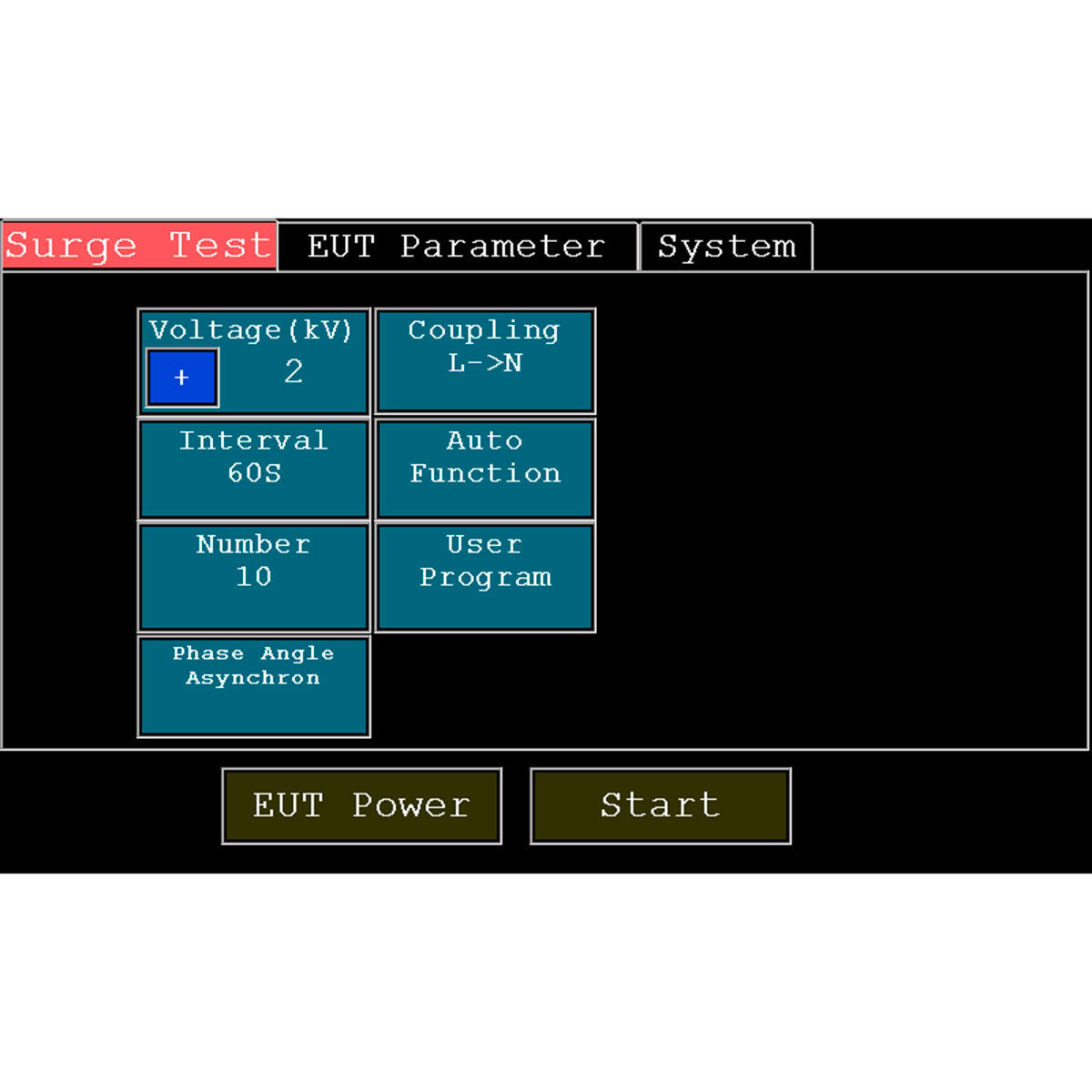 SG61000-5 emp pulse generator come with 1.2/50us+8/20us waveform and maximum 6kv output