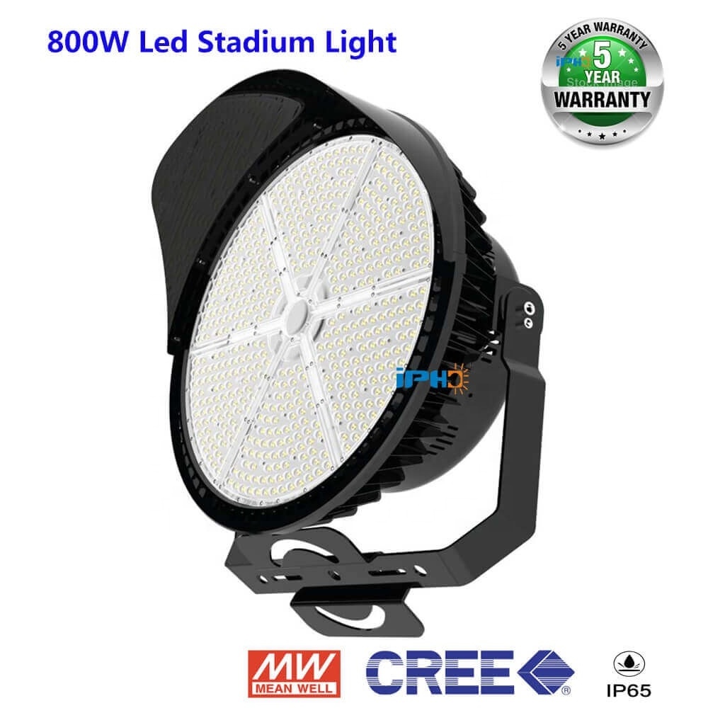 5 Years Warranty Outdoor IP65 SMD3535 130LM/W 1500W Outdoor Led Stadium Light