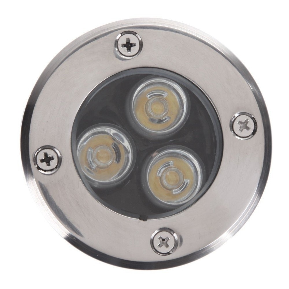 IP65 Waterproof Outdoor Recessed Inground Garden Park Lights Led Underground Light 3W