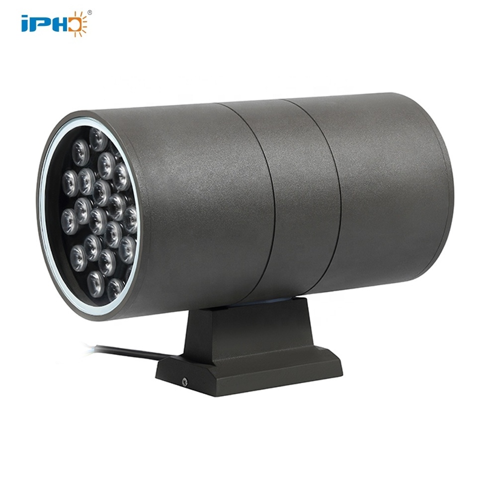 24W Waterproof Ip65 Landscape Rgb Up and Down Wall Light Led