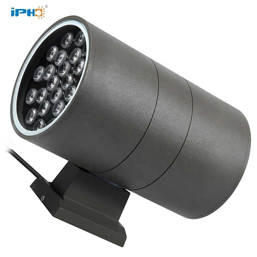 24W Waterproof Ip65 Landscape Rgb Up and Down Wall Light Led