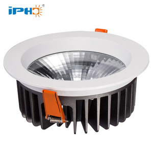 8 Inch Dia-Cast Aluminum Recessed Round Ceiling Lights 30W Cob Led Downlight